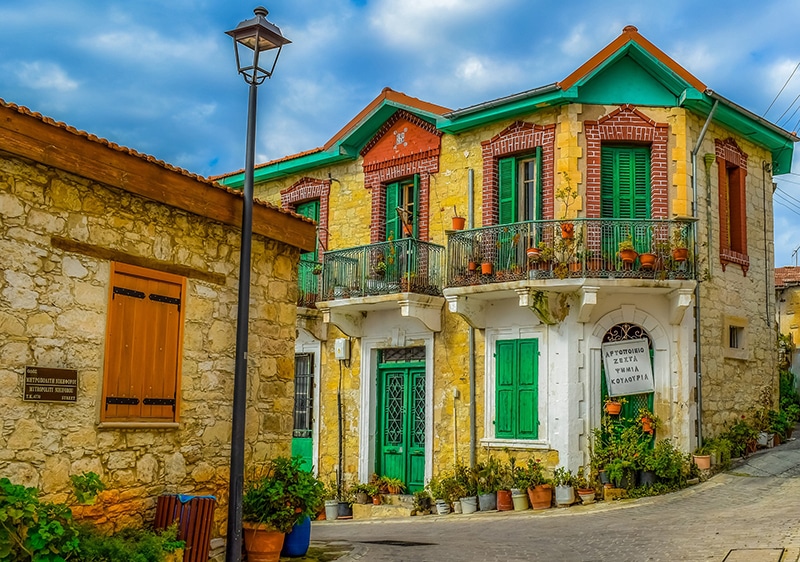 image The colourful village of Arsos