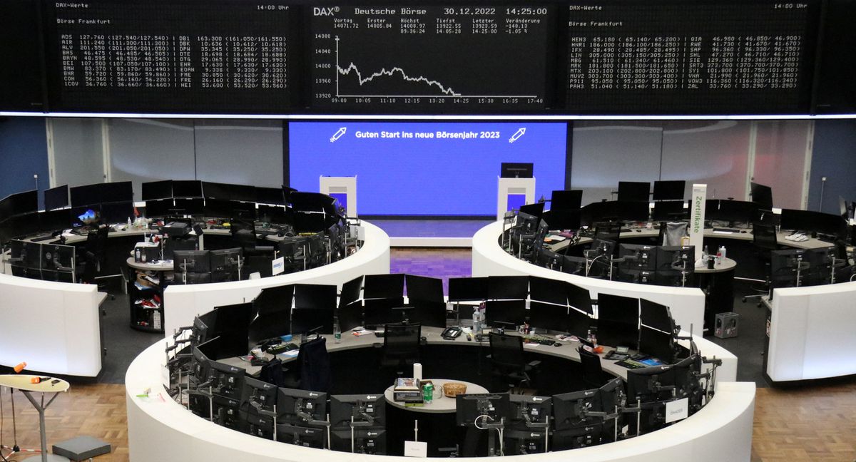 image European shares start 2023 on upbeat note on encouraging factory data