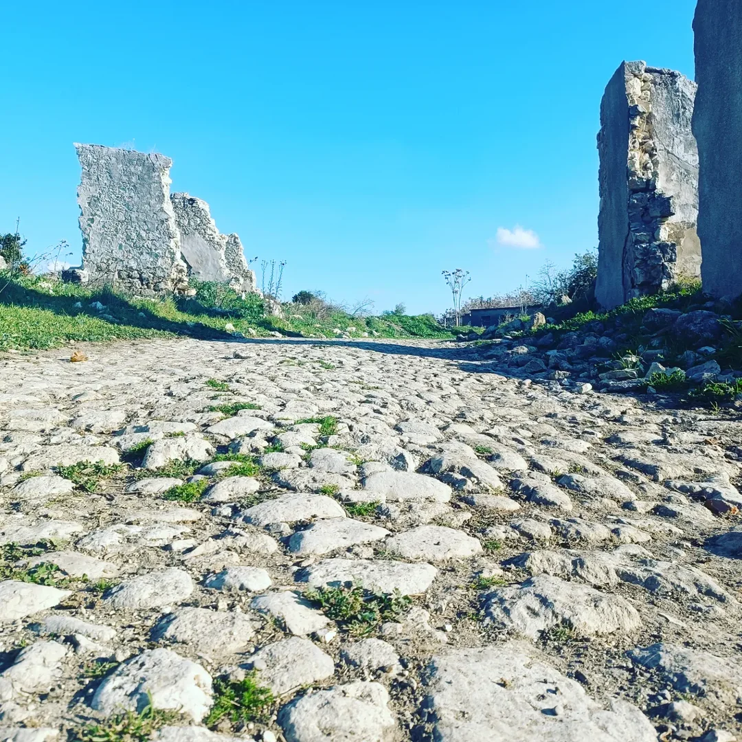 feature nick cobbled street in istinjon (nick theodoulou)