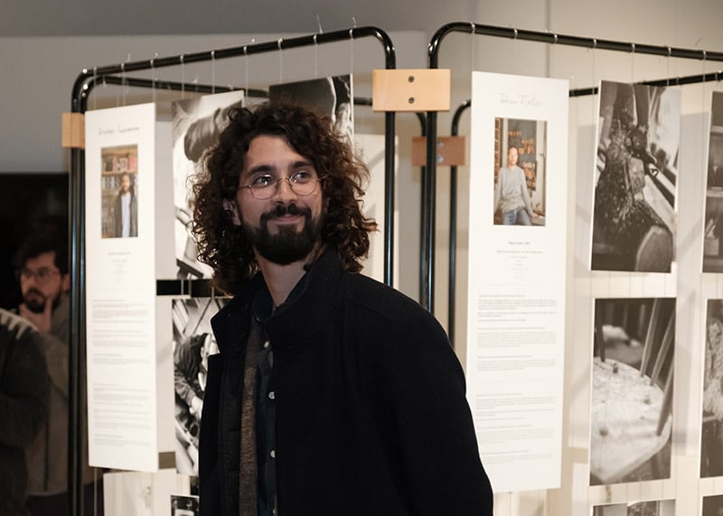 feature2 george at the opening photo by spyros christofi, goethe institut zypern