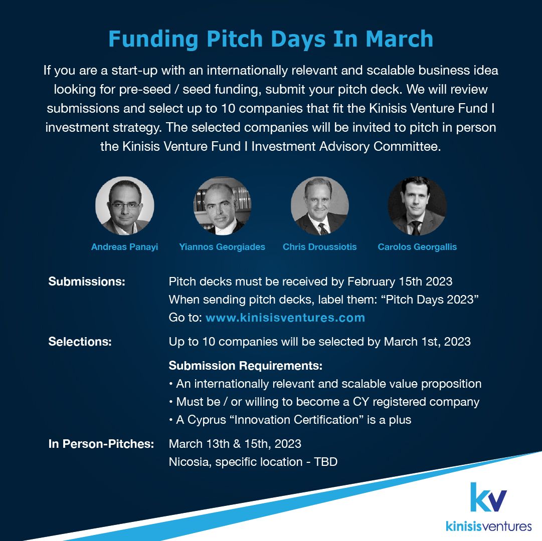 kinisisventures call