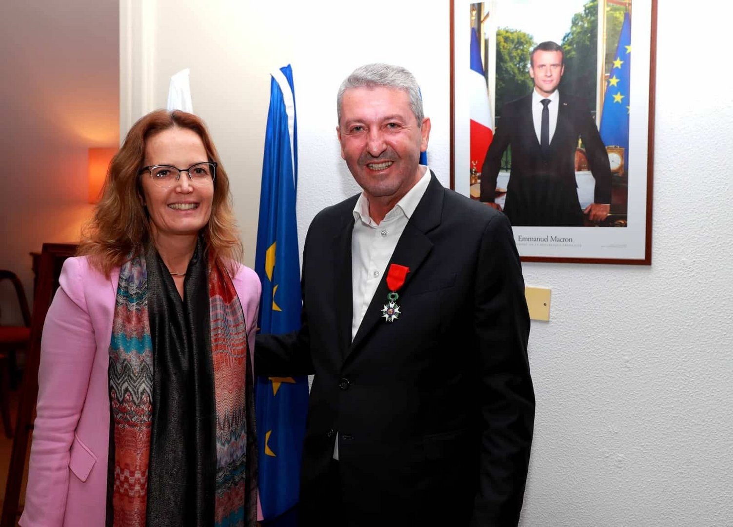 image Cyprus&#8217; former Foreign Minister awarded with highest honour of French Republic