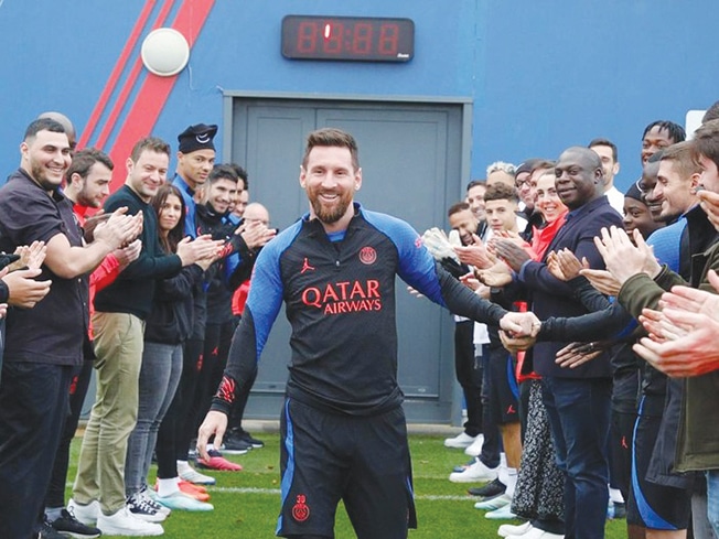 image PSG say Messi needs more time to recover from World Cup