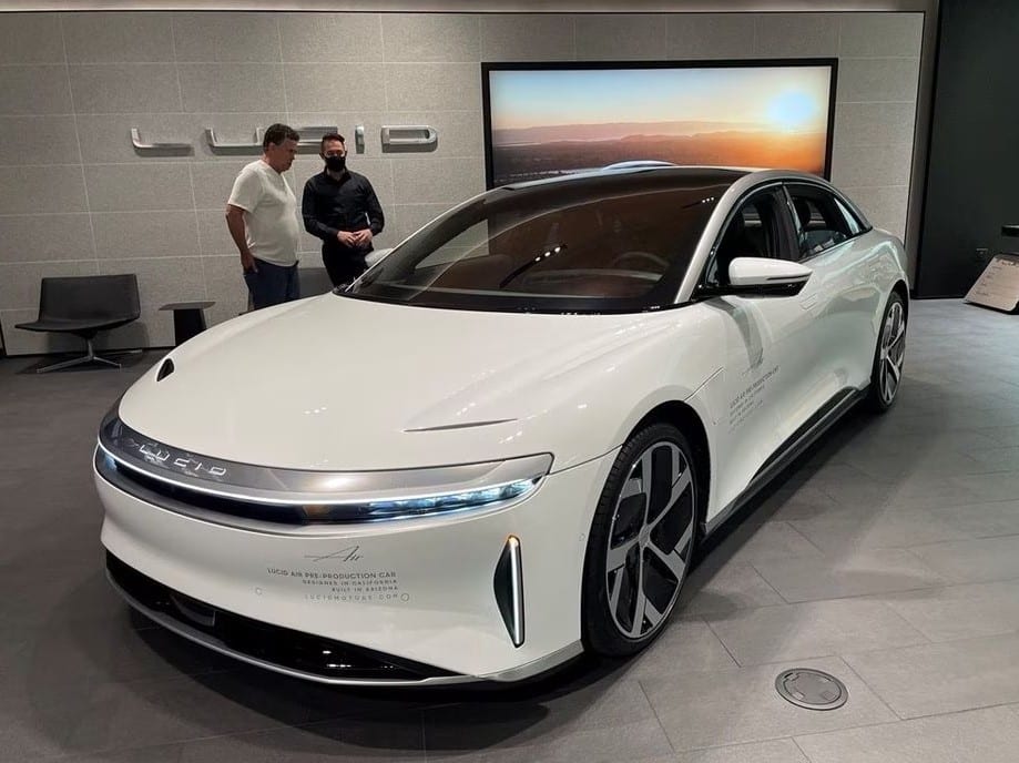 image EV maker Lucid surges on report Saudi PIF to buy remaining stake