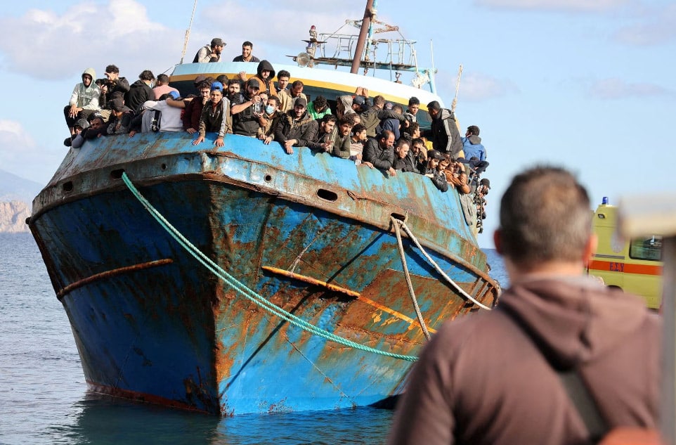 image EU wants to send more migrants away as irregular arrivals grow