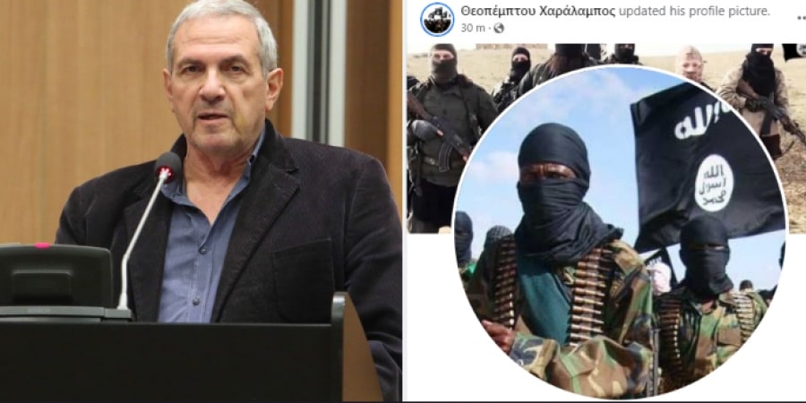 image Green party leader Theopemptou has Facebook profile defaced