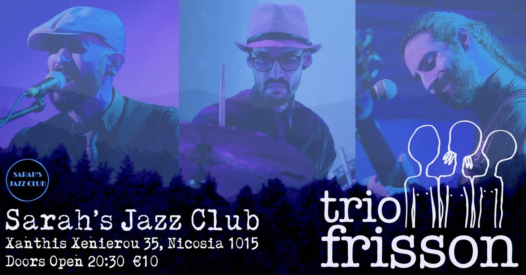 image Trio Frisson to perform at Sarah’s Jazz Club