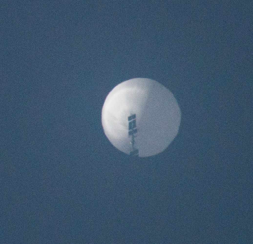 image Chinese spy balloon changes course, floating over central United States-Pentagon (Update)