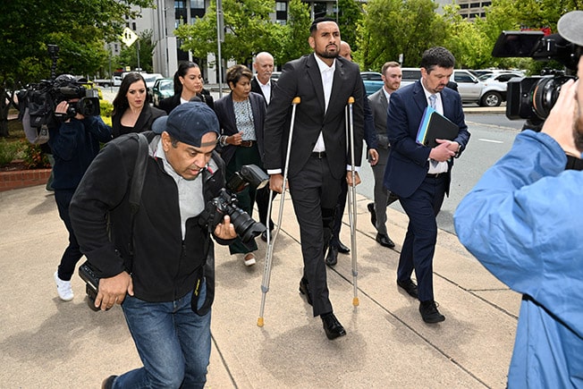 image Kyrgios assault charge dismissed despite guilty plea