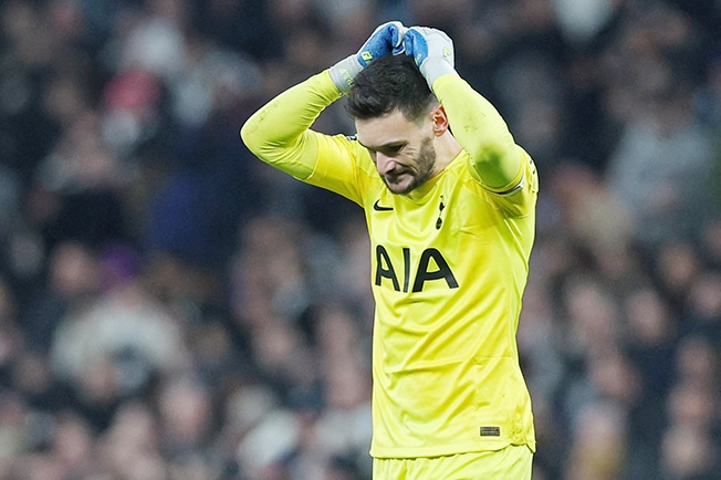 image Tottenham set to be without injured Lloris for eight weeks