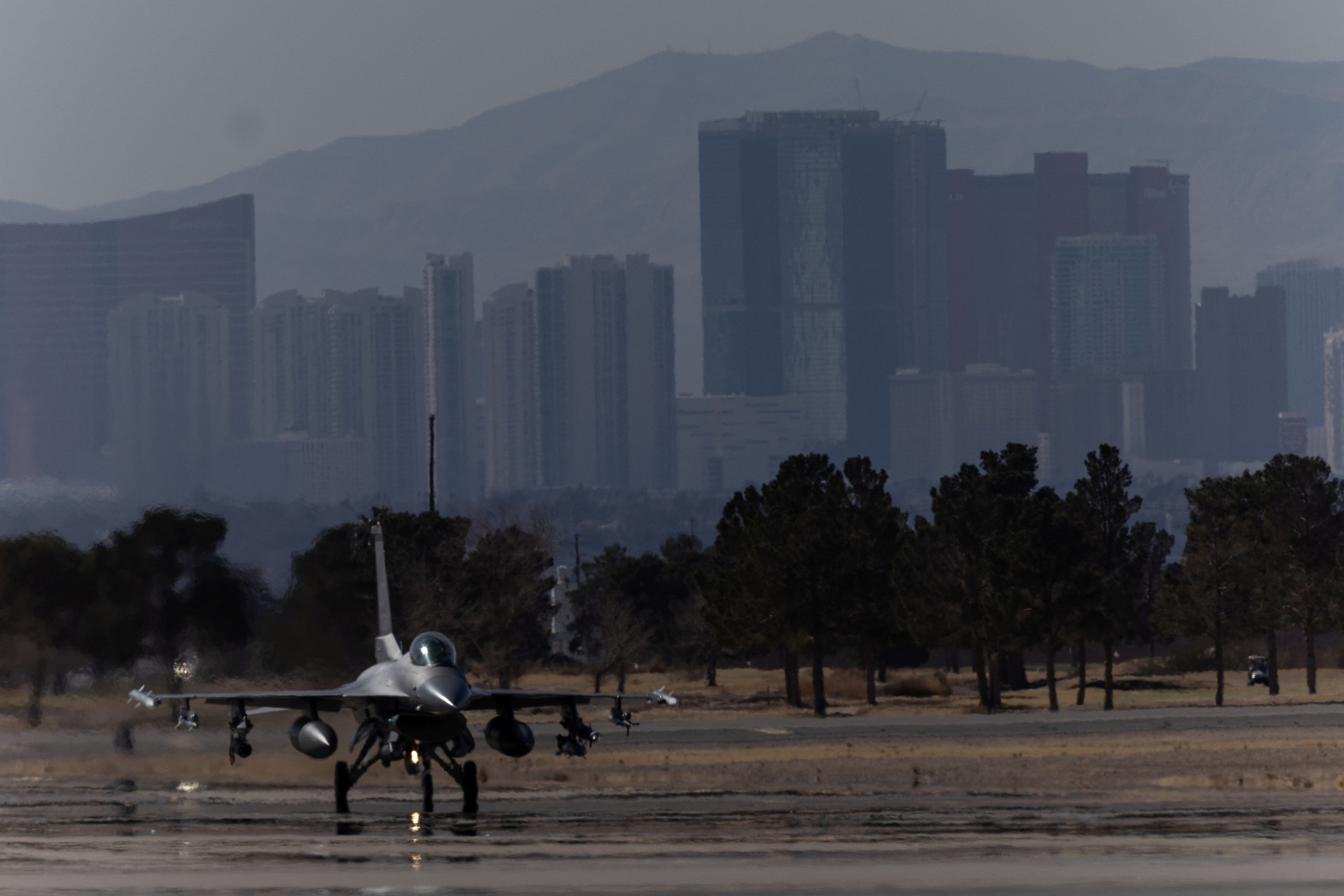 image US military shoots down flying object near Canadian border