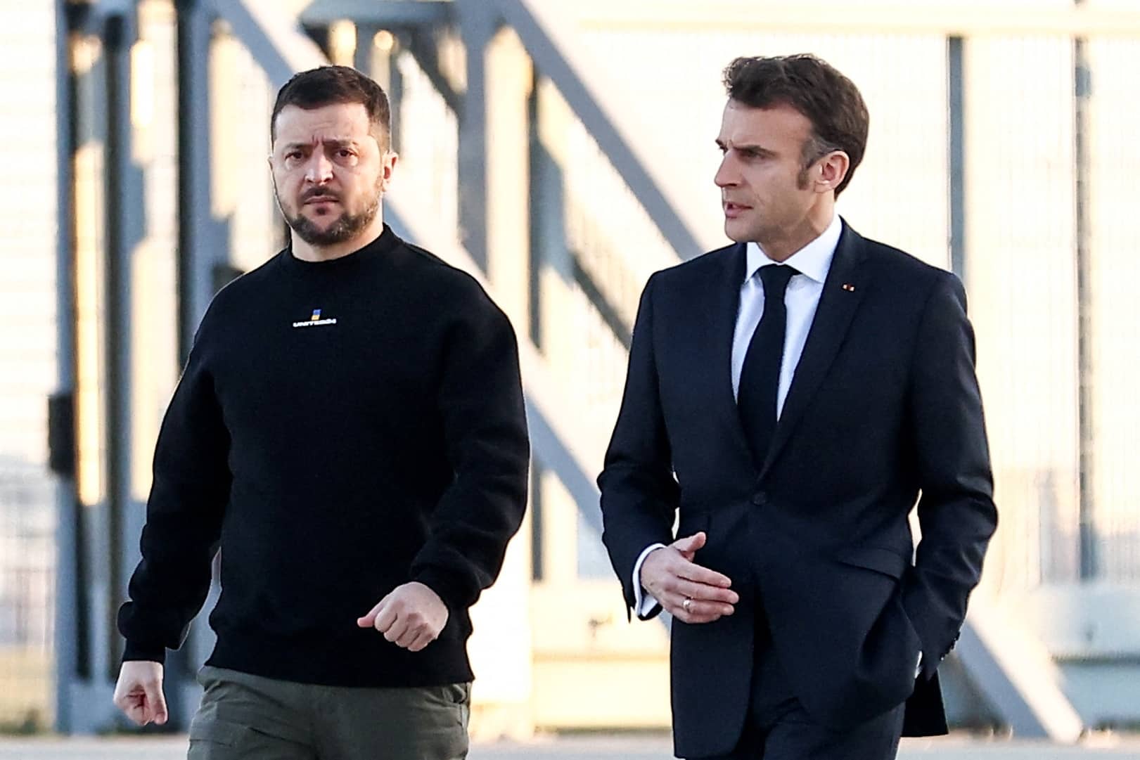image France doesn&#8217;t rule out fighter jets for Ukraine, but says more immediate firepower needed