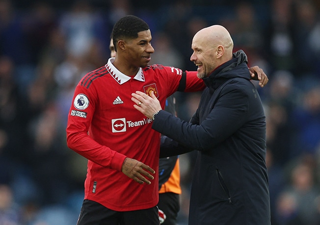 image Ten Hag hopes Rashford and Man Utd &#8216;find each other&#8217; in contract talks