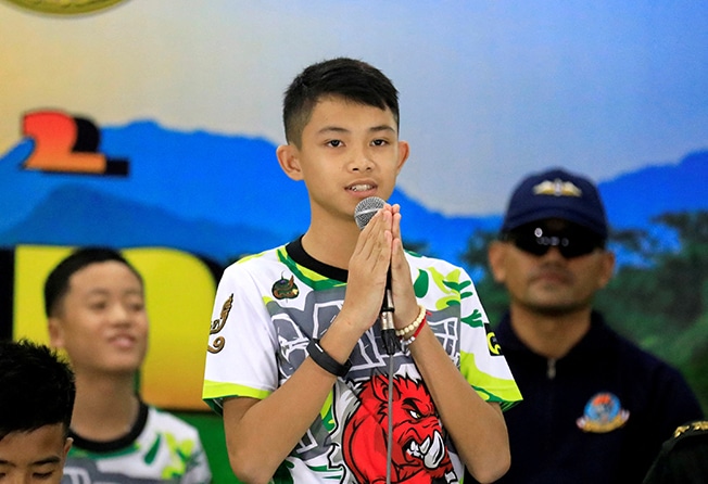 image Captain of Thai &#8216;cave boys&#8217; football team dies in Britain