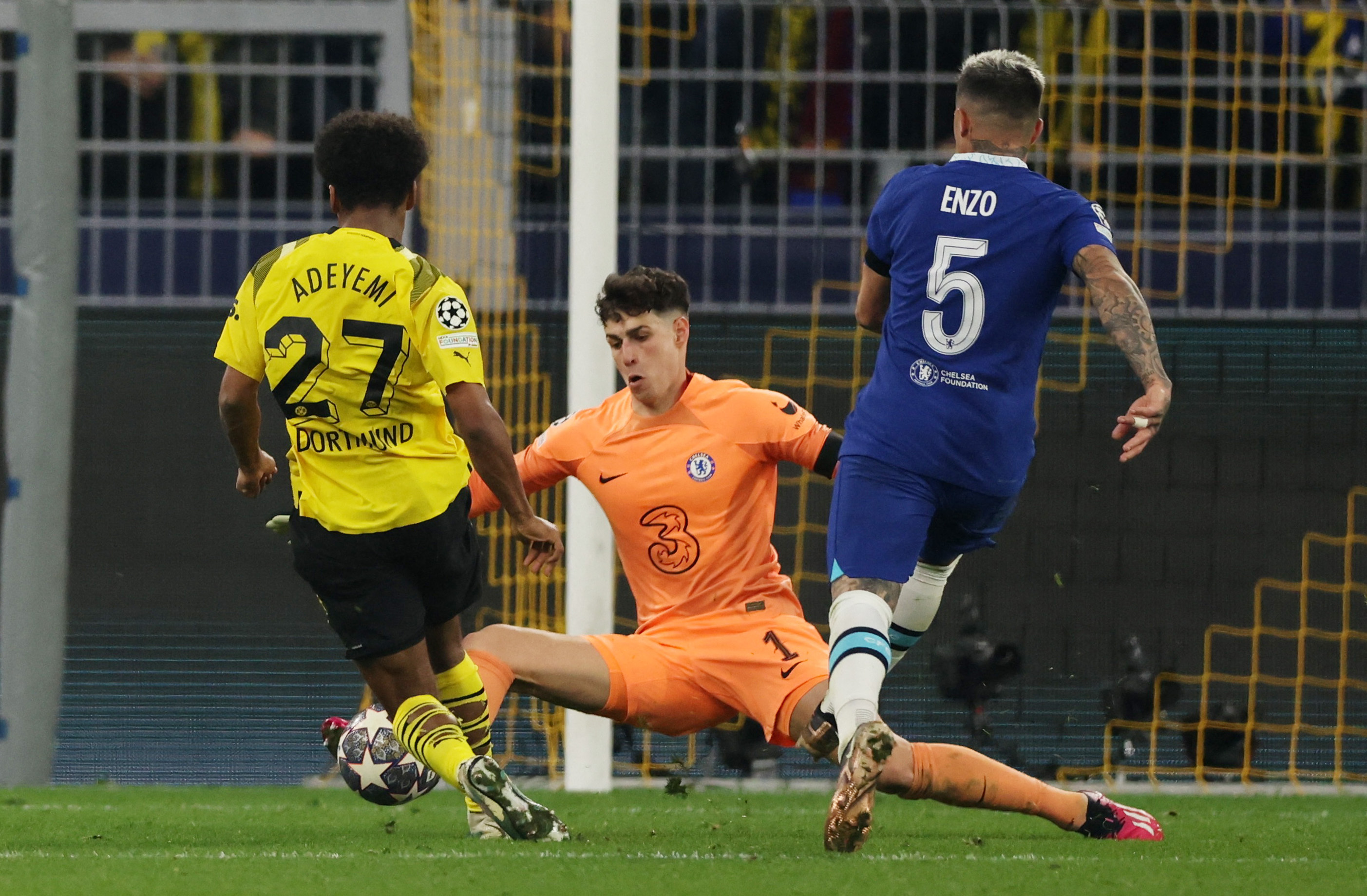 image Adeyemi solo strike earns Dortmund 1-0 win over Chelsea, visitors Benfica defeat Brugge by 2-0