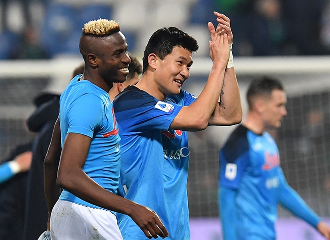 image Napoli don&#8217;t play like an Italian team, says Frankfurt coach