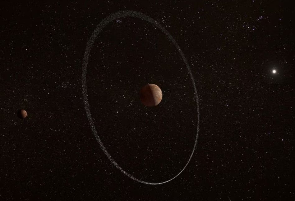 image Astronomers astonished by ring around frigid distant world Quaoar