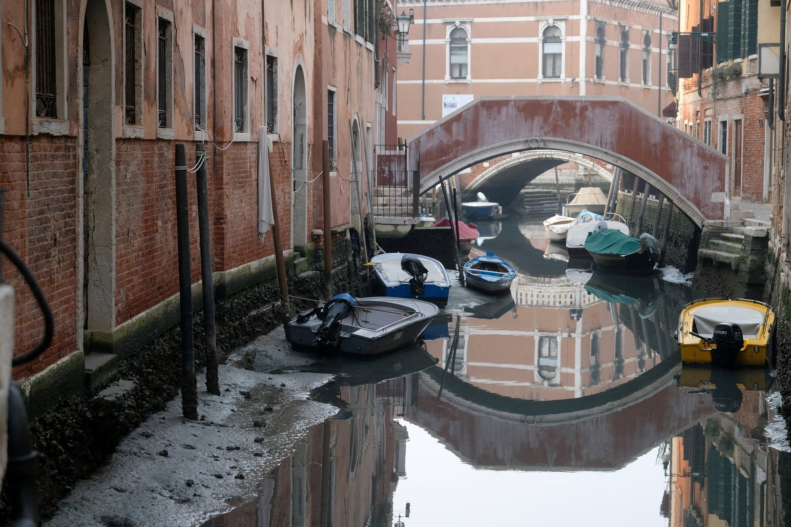 image Italy faces new drought alert as Venice canals run dry