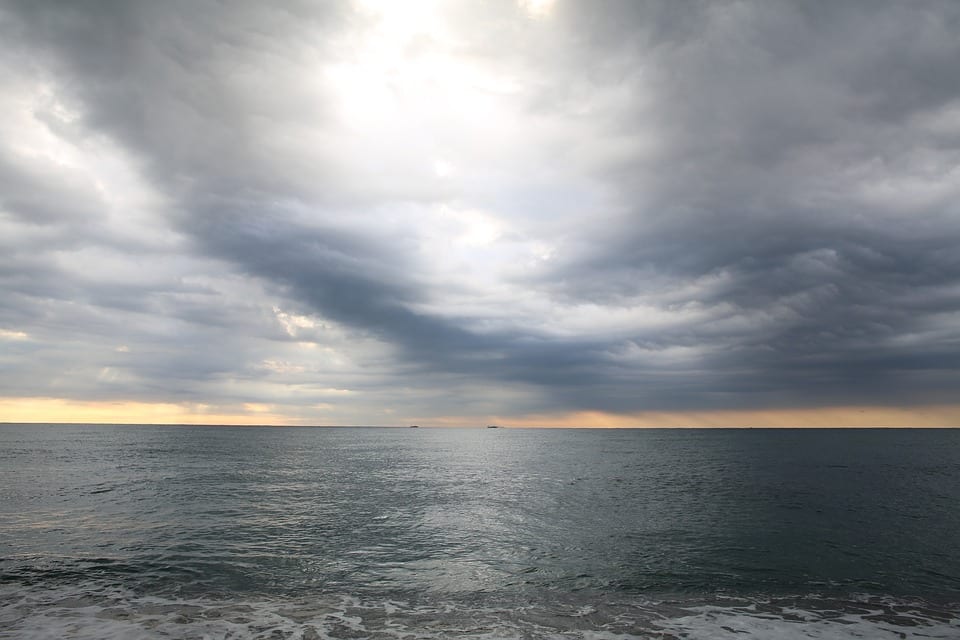 image Clouds and isolated storms expected over the weekend