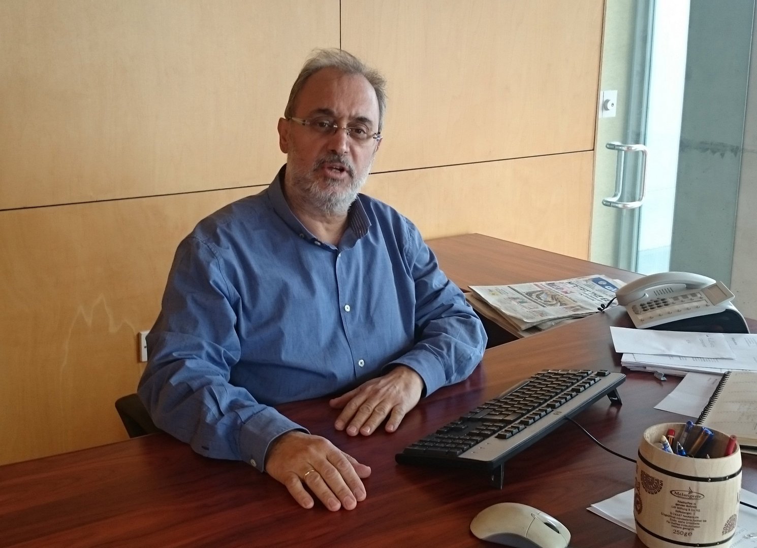 image Journalists union reelects Giorgos Frangos as president