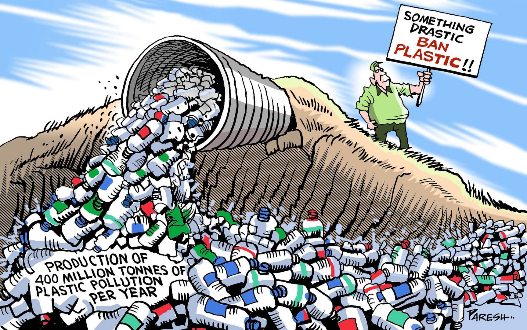 plastic pollution