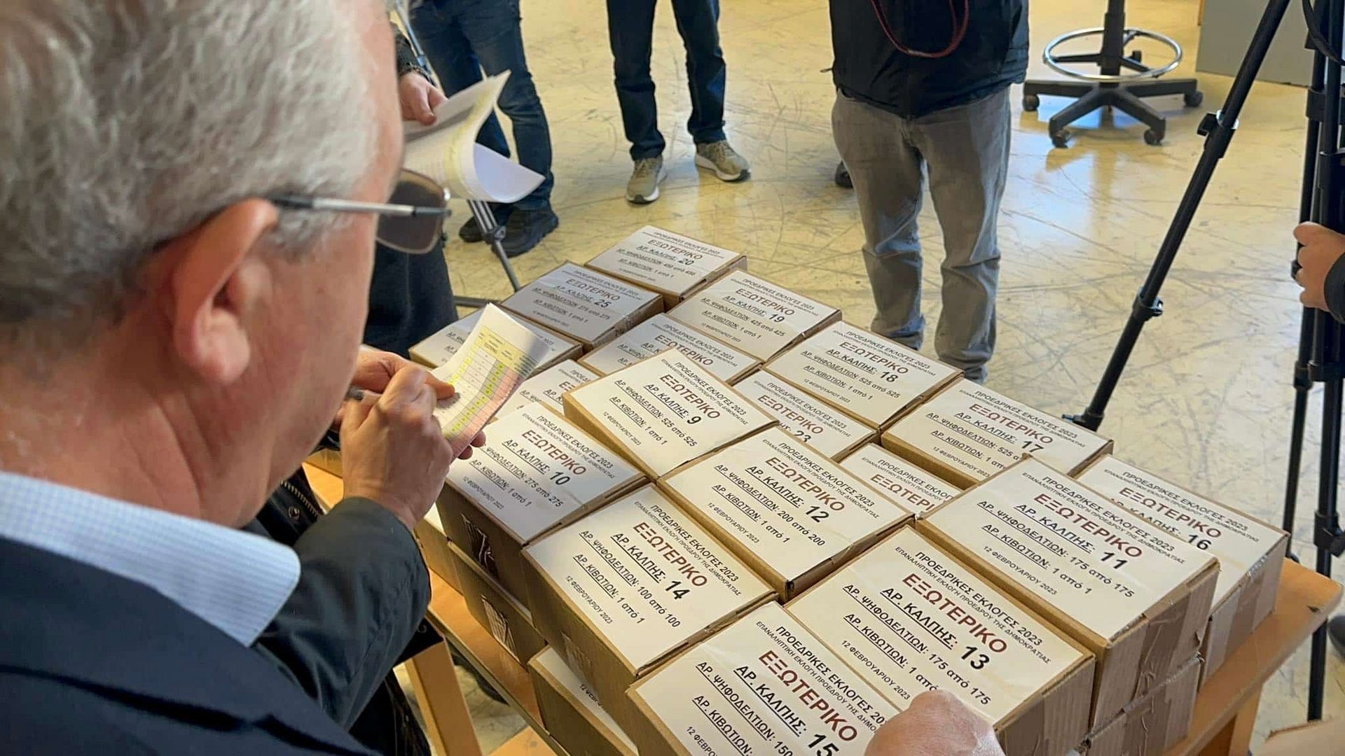 image Ballot papers on their way to overseas polling stations