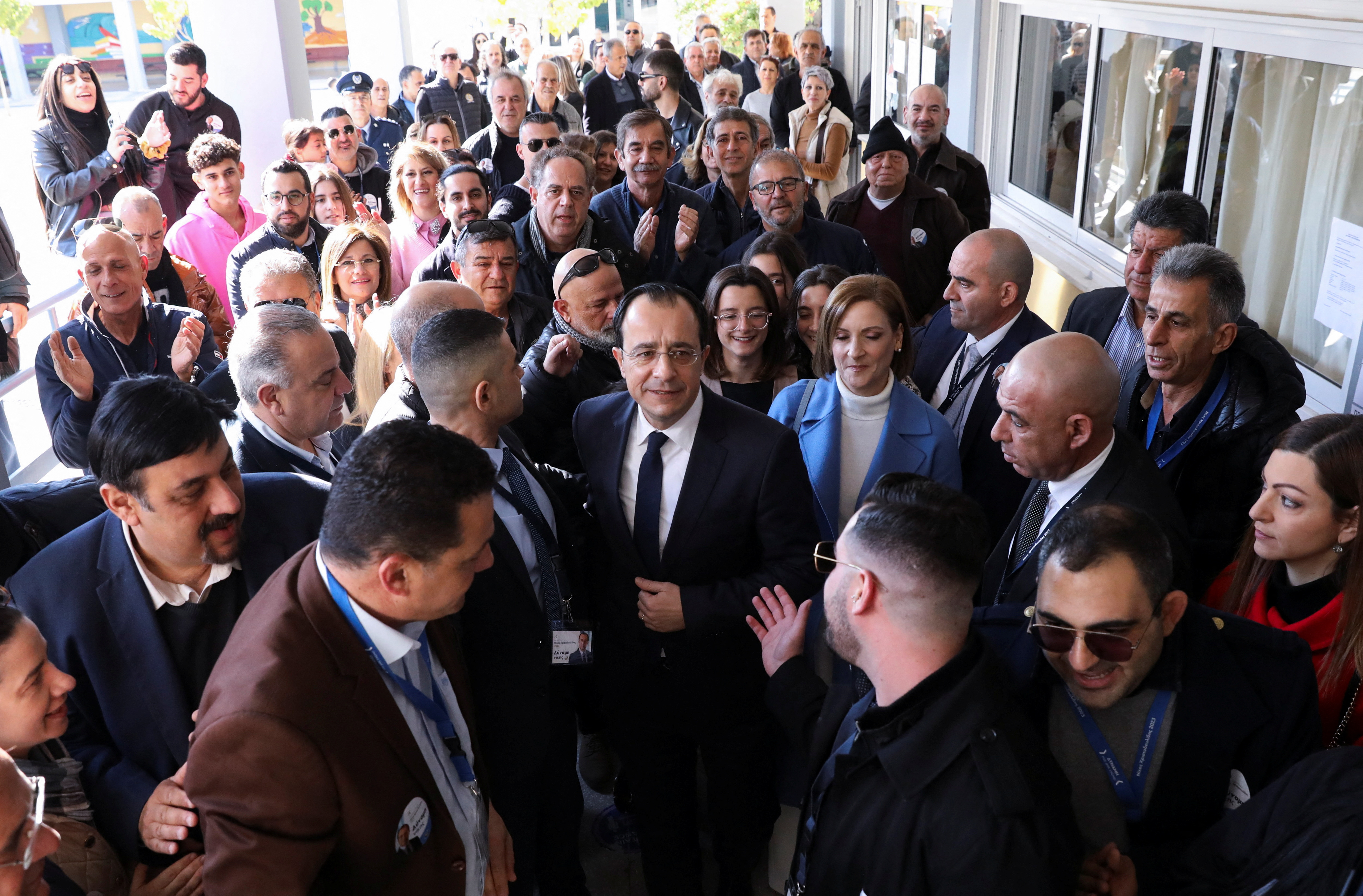 image Christodoulides files campaign expenses, perfectly balances books