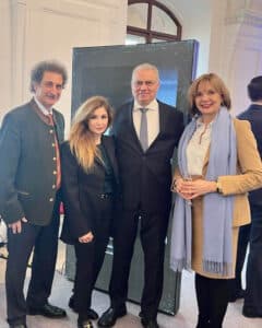 feature andria aliki stylianou with interior minister nicos nouris