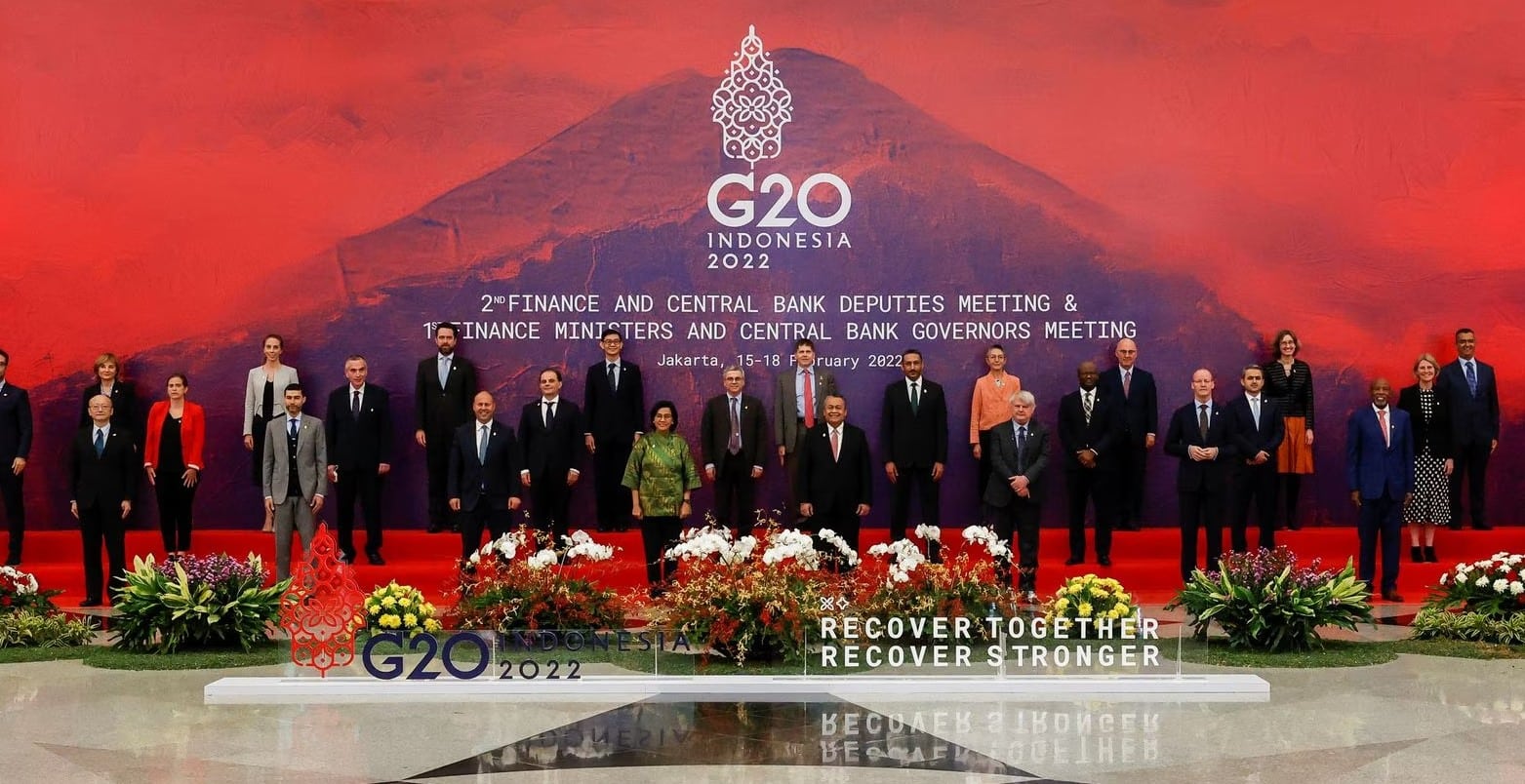 image G20 draft declaration leaves paragraph on Ukraine blank