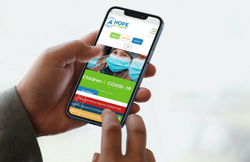 image Hope For Children CRC Policy Center upgrades online presence