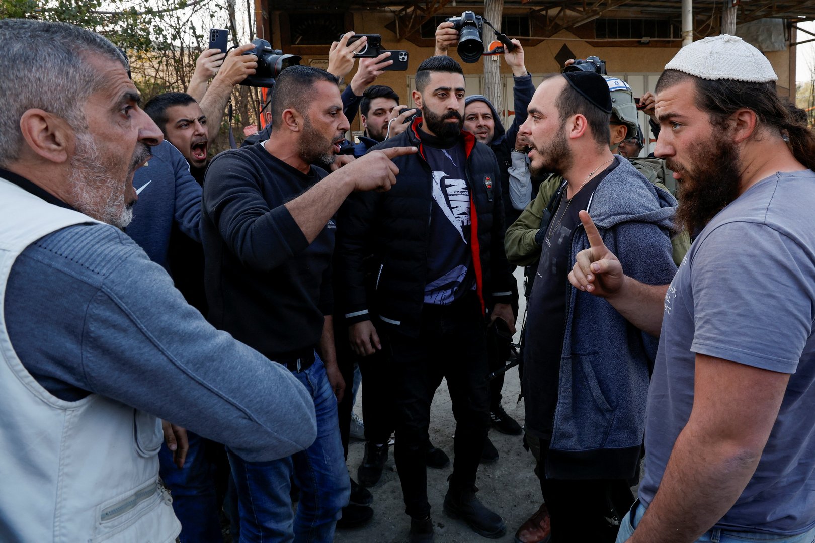 image Israel sees &#8216;difficult days ahead&#8217; after West Bank attacks, riot