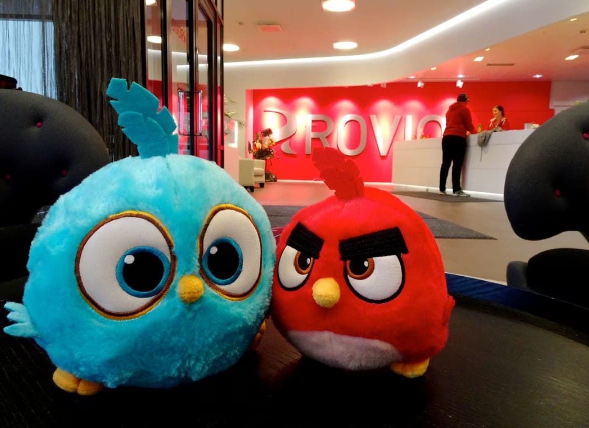 image Mobile game market shrinks, Angry Birds maker profits fall