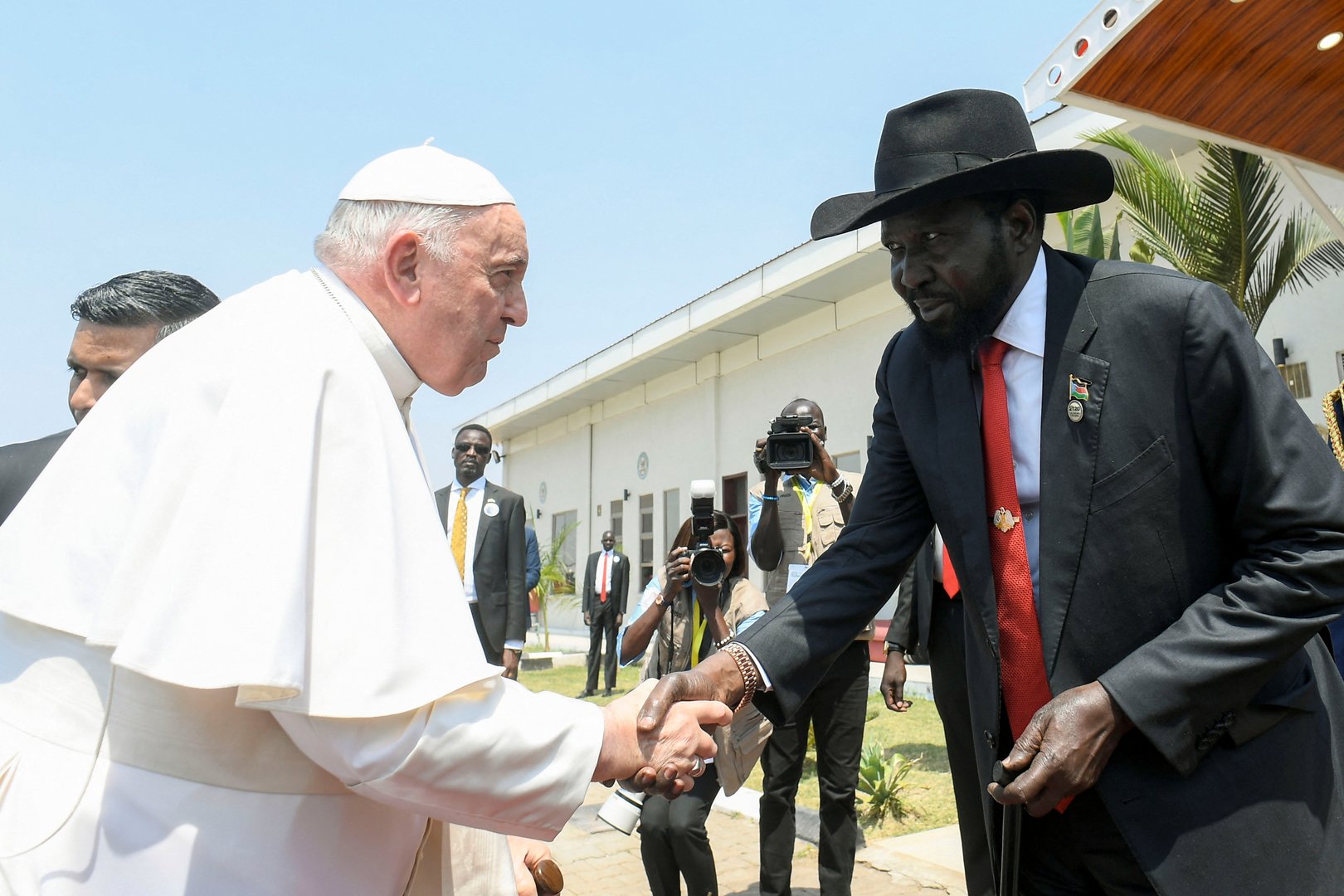 image Pope Francis wraps up South Sudan trip, urges end of violence