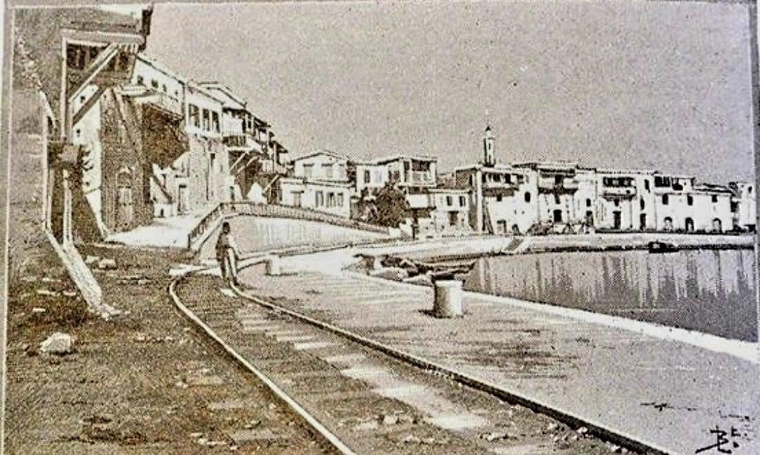 image Railway tracks uncovered in Kyrenia from last century