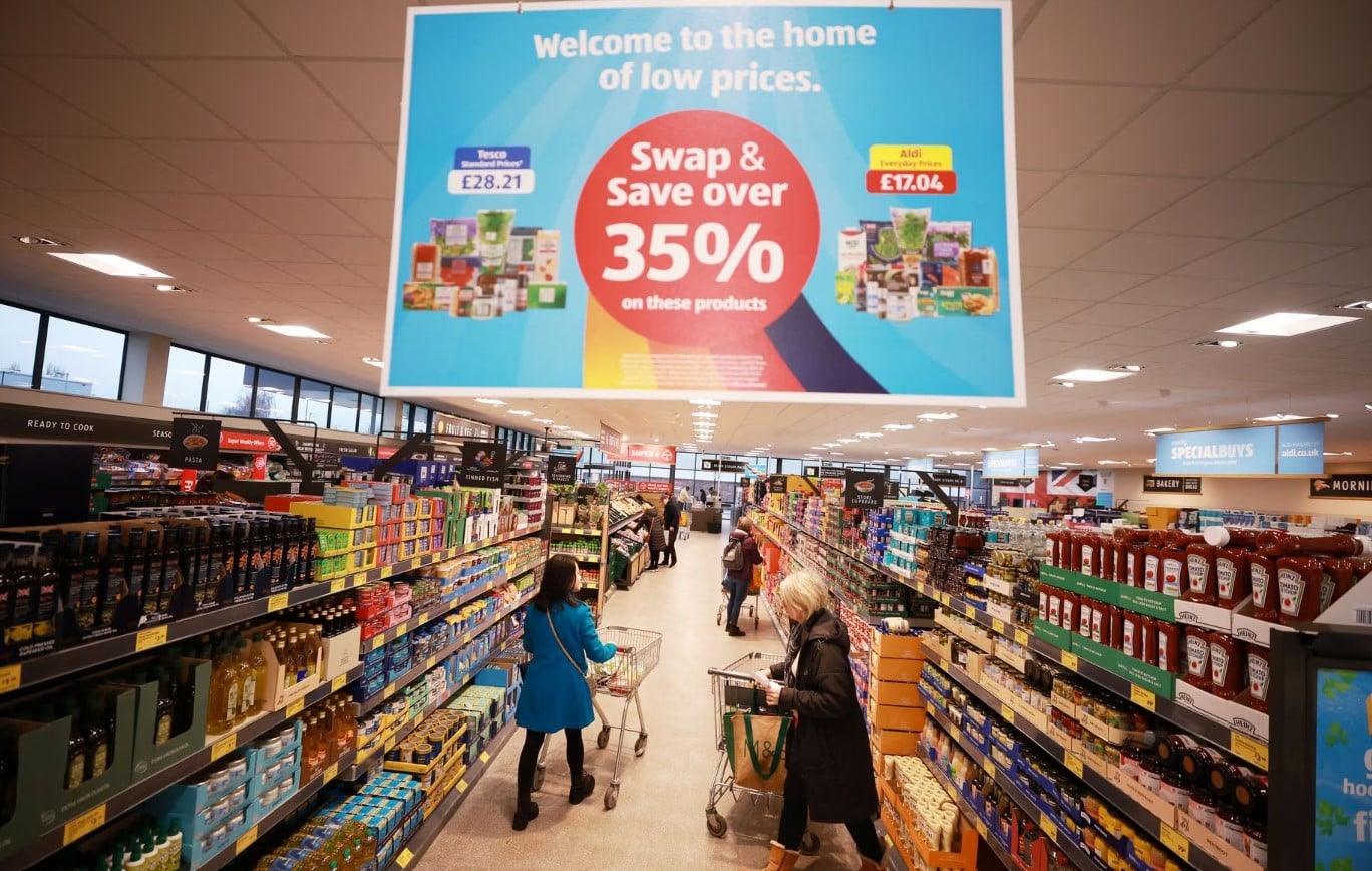 supermarket aldi inflation