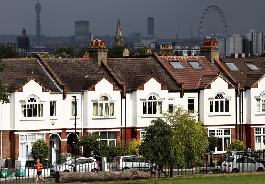 image UK property asking prices show weakest February gain on record