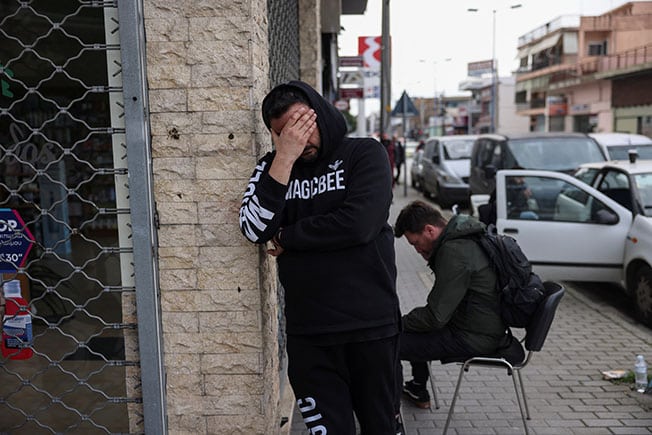 image After Greece train crash carnage, a soul-wrenching wait for the missing