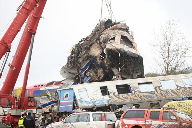 image Anger, sorrow in Greece after devastating train crash