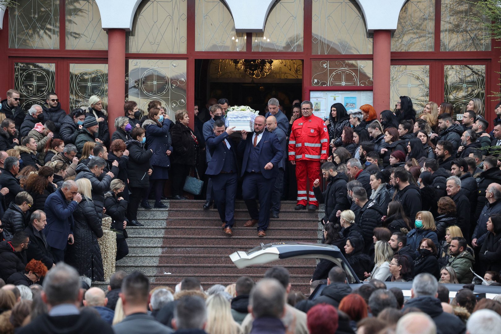 image Families of Greece train crash victims grieve as protests grow