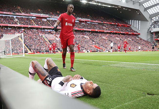 image &#8216;Nonsense&#8217; to claim Man Utd gave up against Liverpool &#8211; Rashford