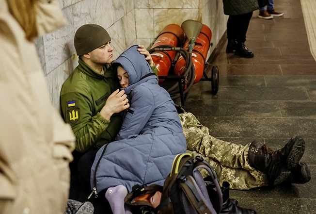 image Russia kills civilians in first huge missile wave for weeks (Update)