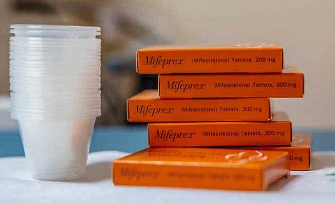 image Abortion pill manufacturer takes dispute over access to US Supreme Court