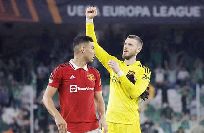 image Man United face Sevilla in Europa League last eight