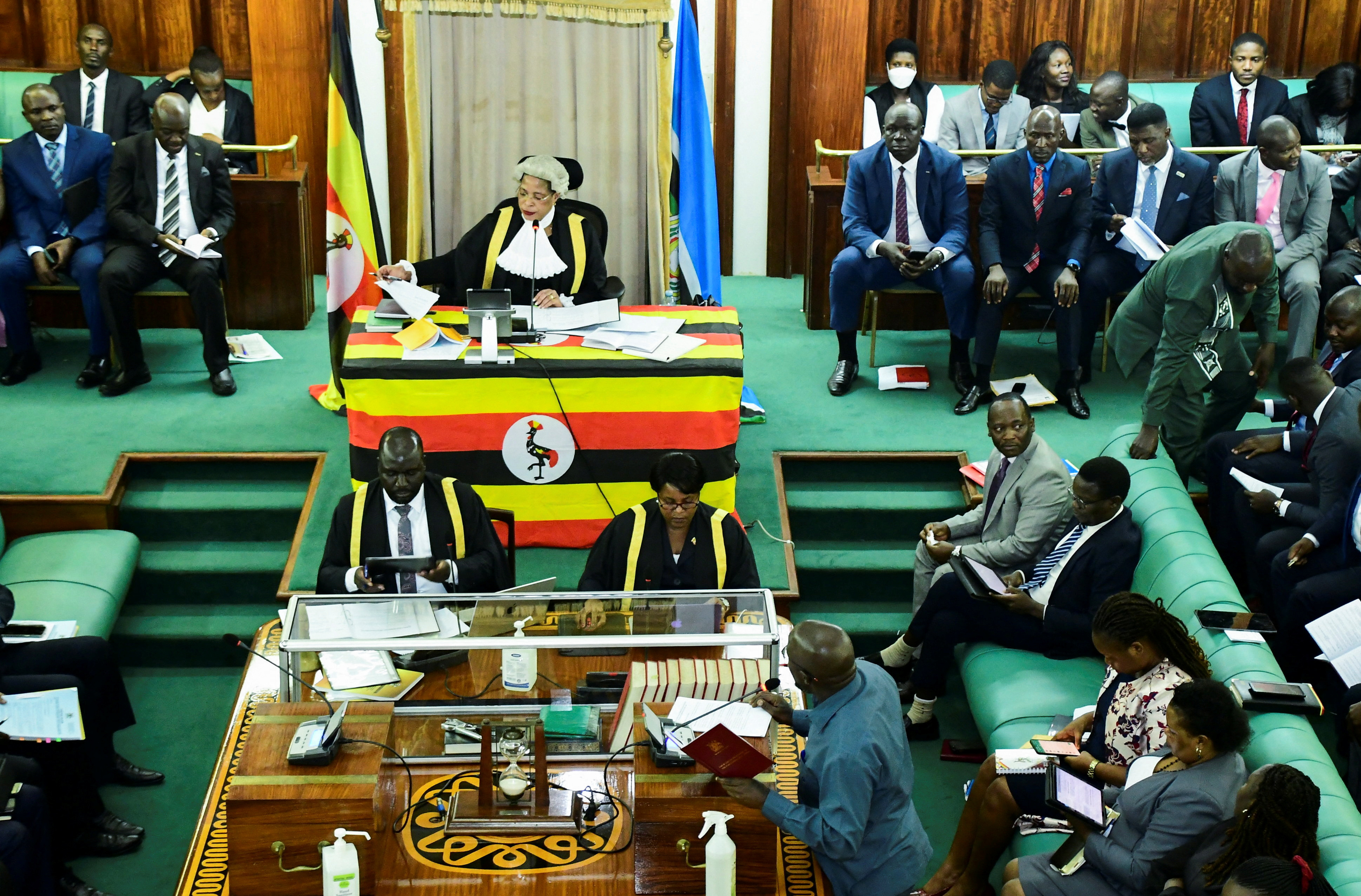 image Uganda authorities passes a law making it a crime to identify as LGBTQ