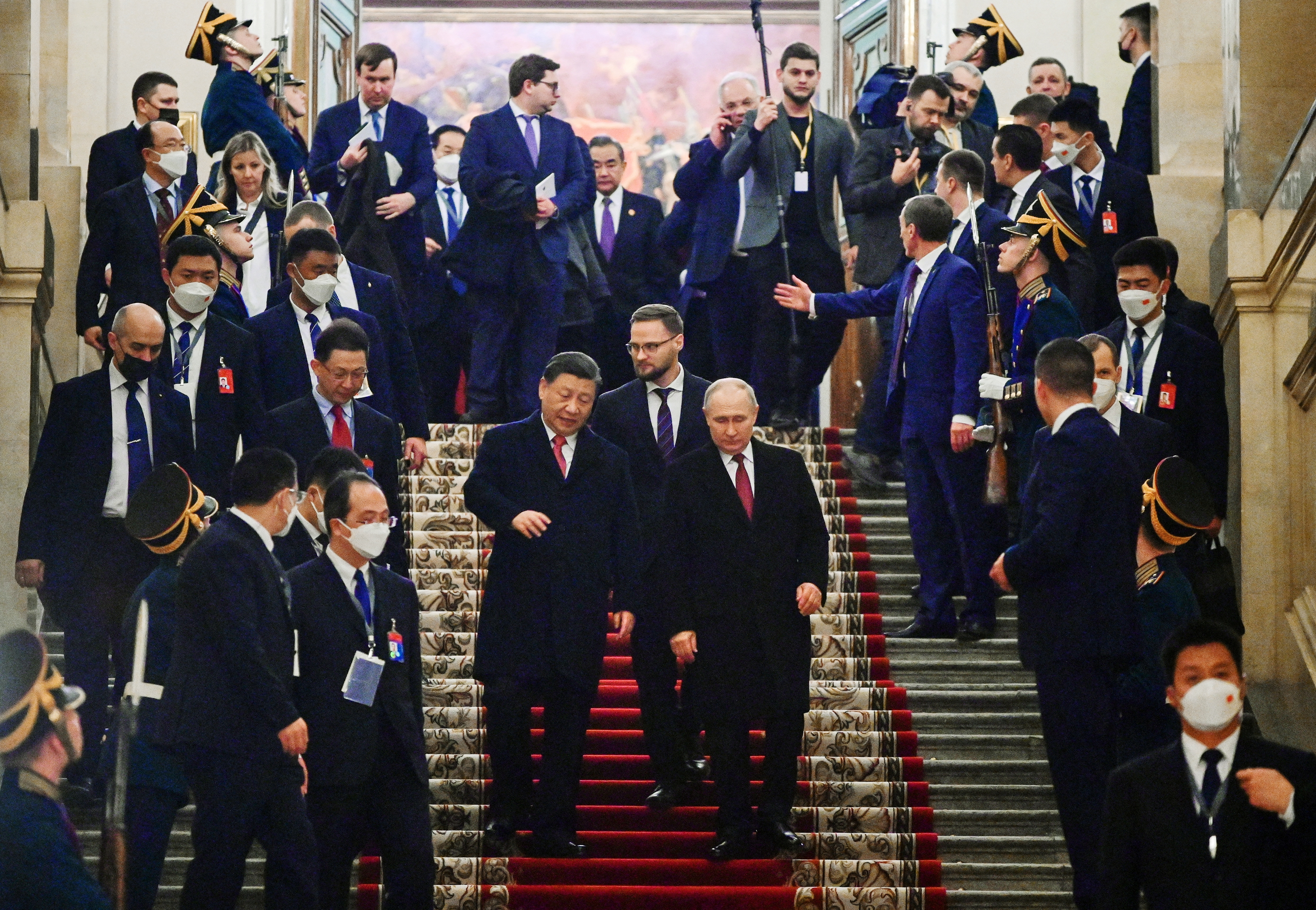 image Xi tells Putin ‘Now there are changes that haven’t happened in 100 years, together, we drive these changes