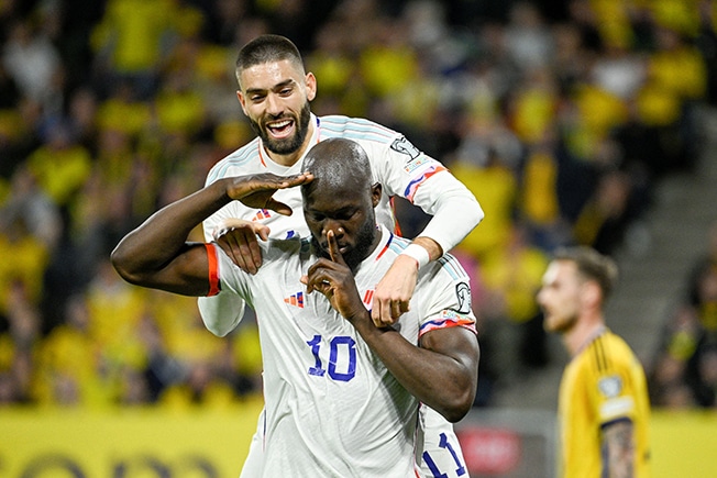 image Lukaku hat-trick overshadows Ibra return