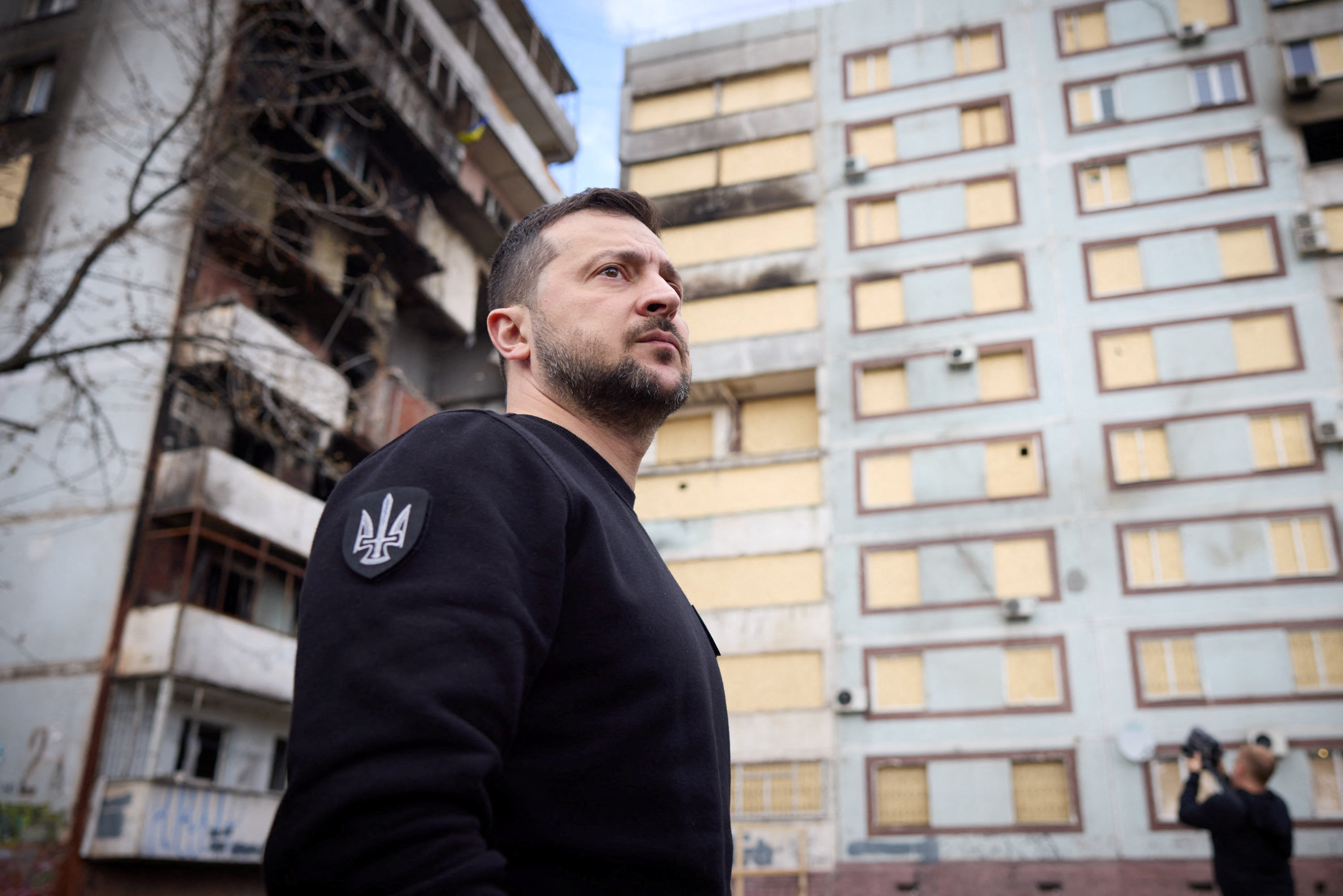 image Zelenskiy accuses Russia of holding Zaporizhzhia nuclear plant &#8216;hostage&#8217;
