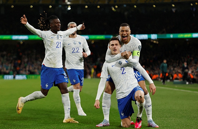 image France down Ireland in Euro qualifier