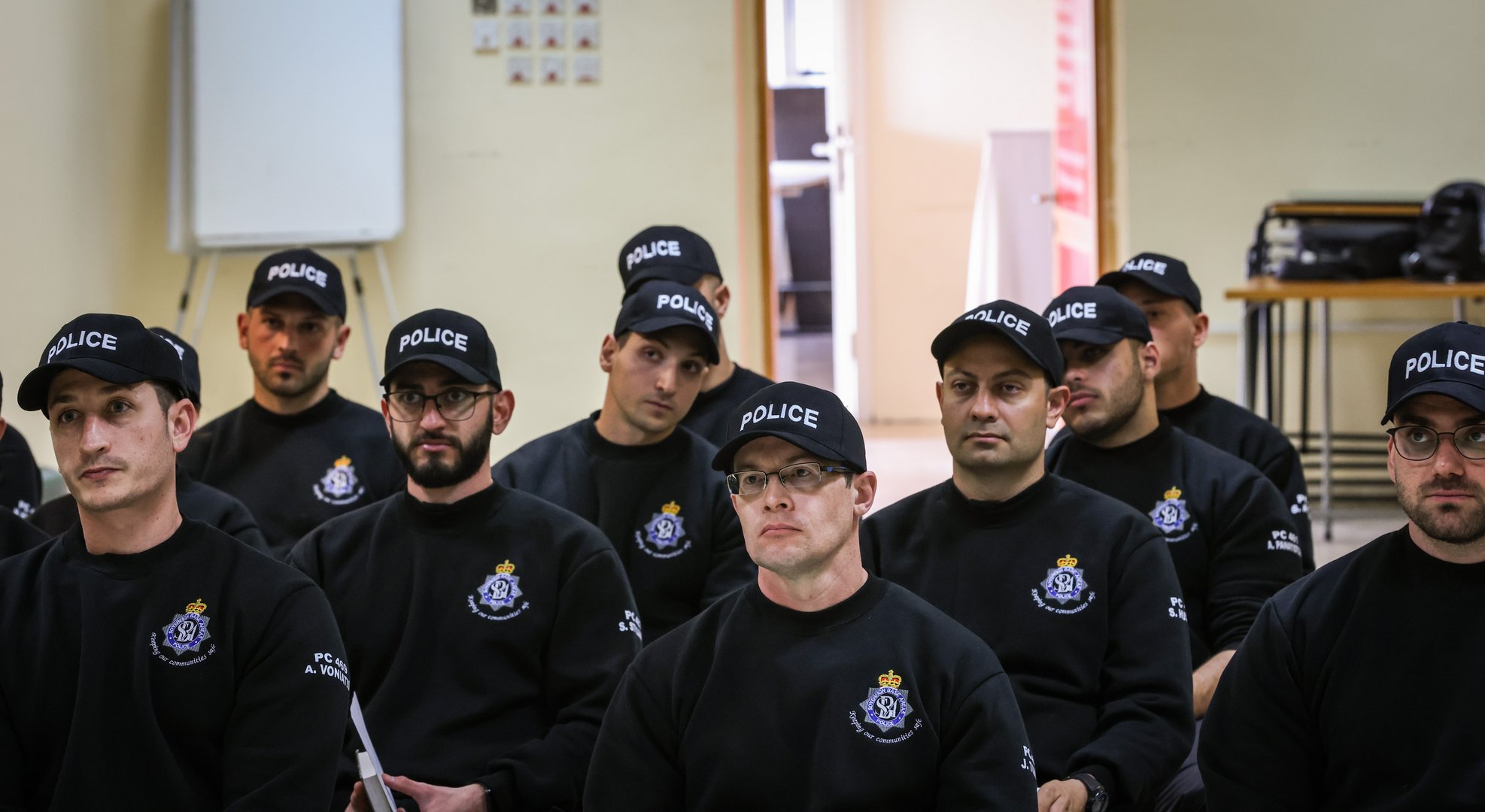 image 32 Greek and Turkish Cypriots join bases police force