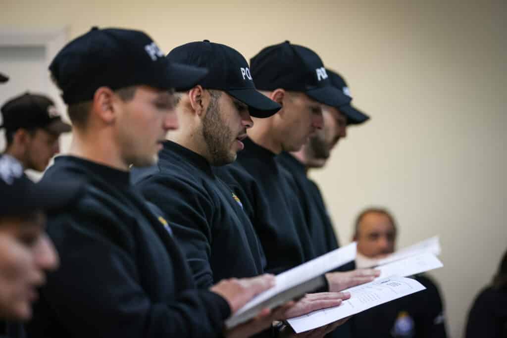 sba police graduation